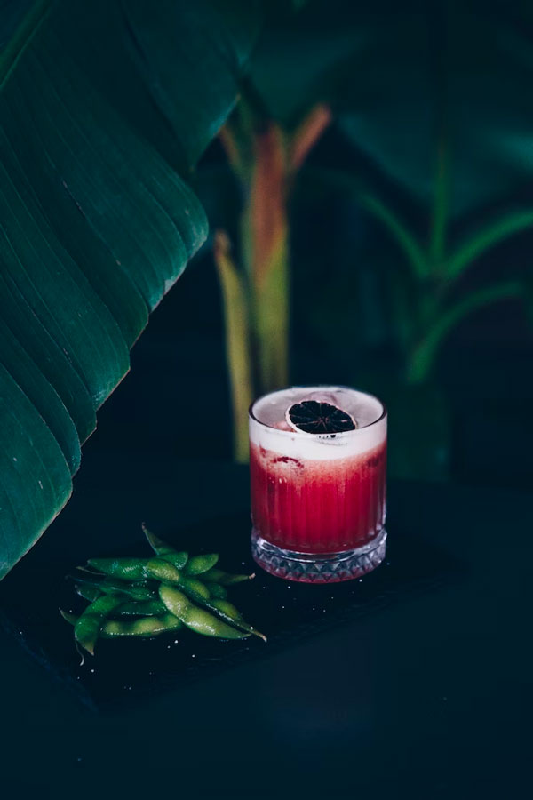 red fruit cocktail