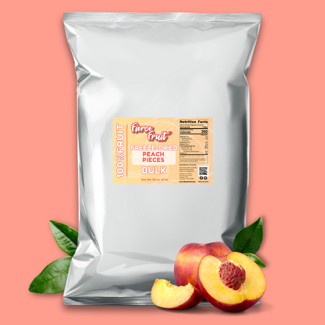 Peach Freeze-Dried Pieces