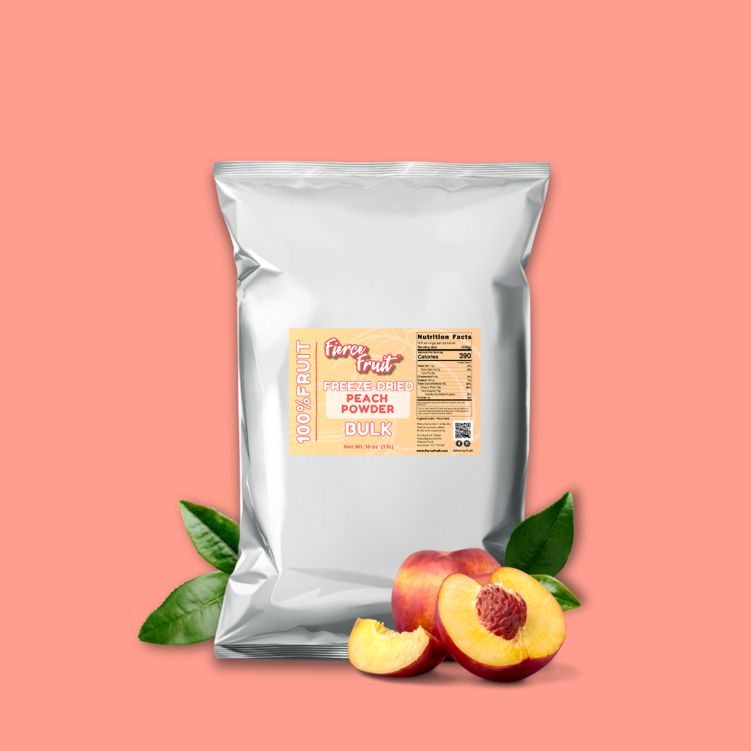 Peach Freeze Dried Powder