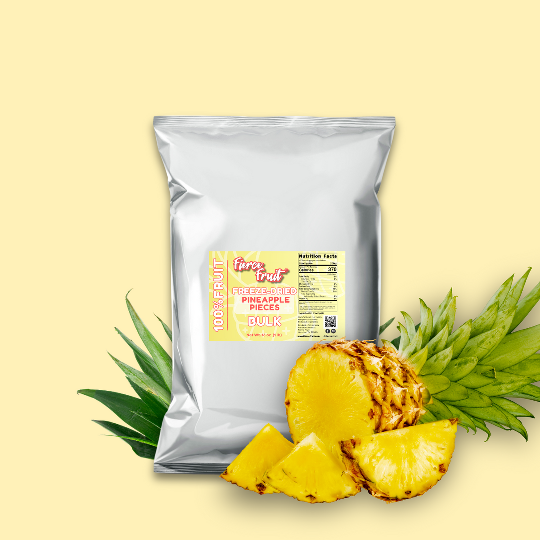 pineapple plant freeze Freeze-Dried Pineapple Chunks | Real Fruit