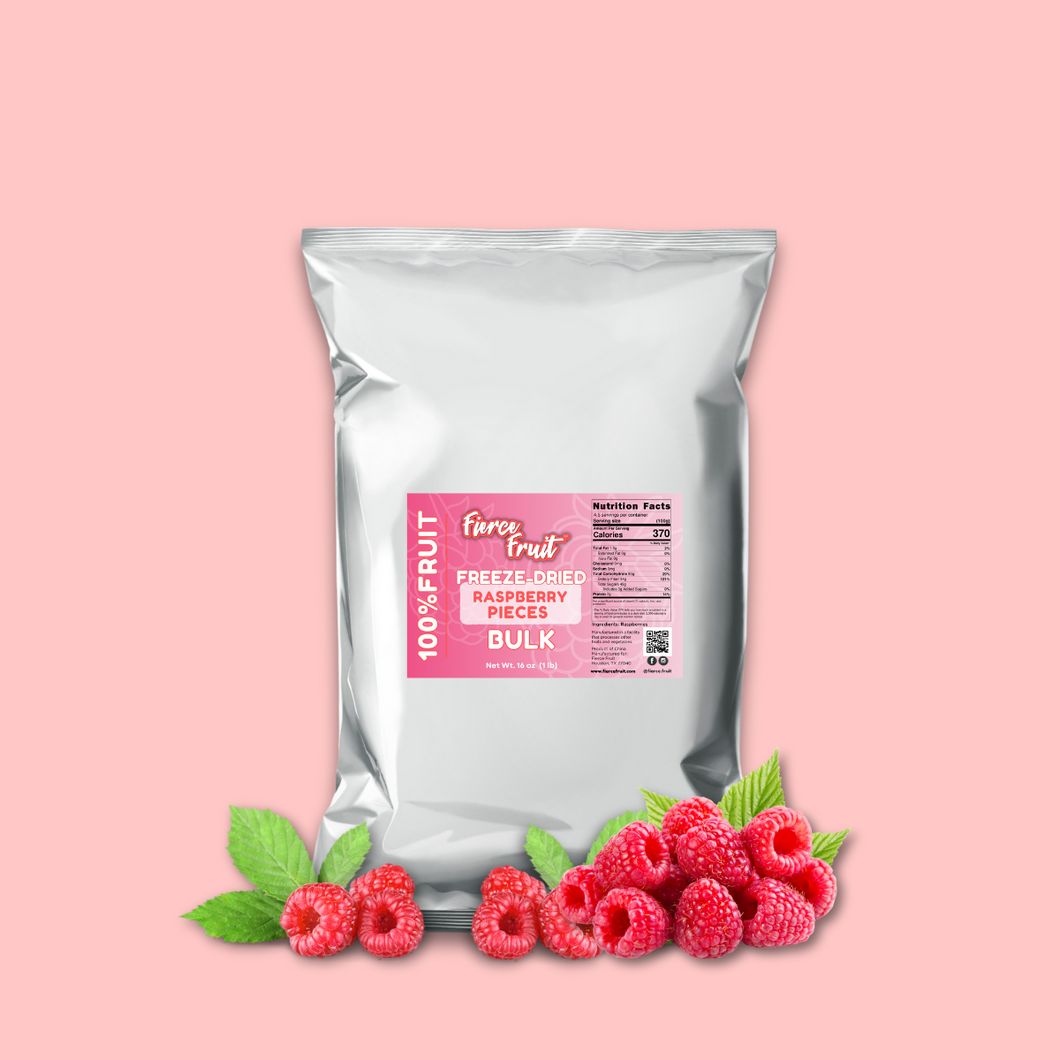 Raspberry Freeze-Dried Pieces