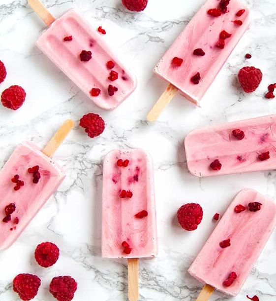 Fierce Fruit Berry Popsicles