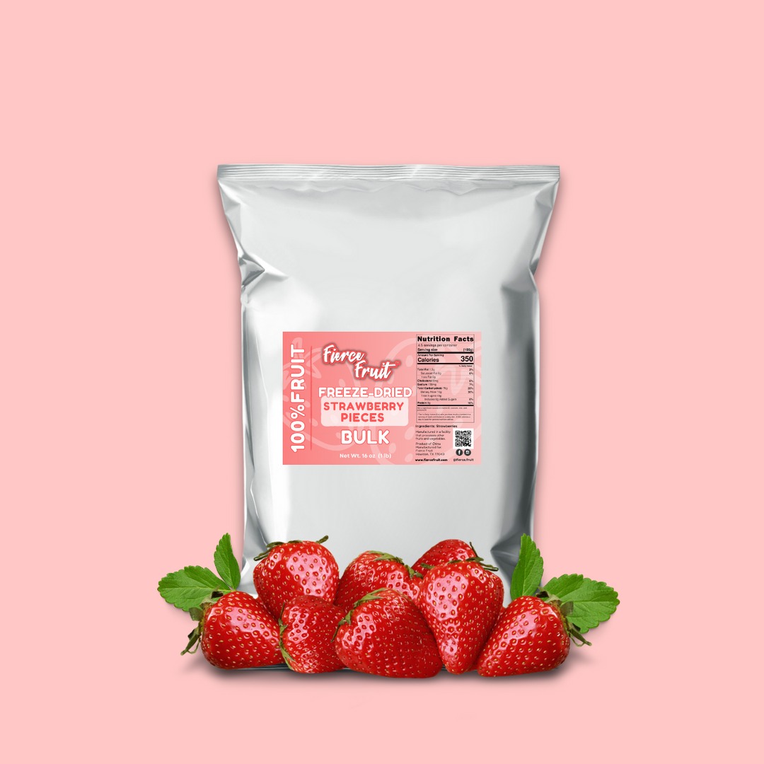 Bulk Freeze-Dried Strawberries | 100% Natural Fruit | Ready to Use